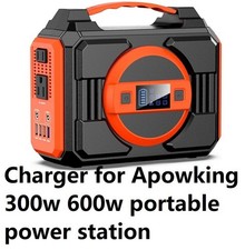 battery Charger For Apowking Portable Power Station 300w and 600w