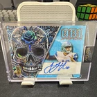 Wild Card QB1 Sugar Skull Jared Goff Detroit Lions Auto Color Match 1/1