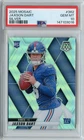 2025 Panini Mosaic Jaxson Dart SILVER PRIZM ROOKIE #362 PSA 10 Gem Mint GIANTS