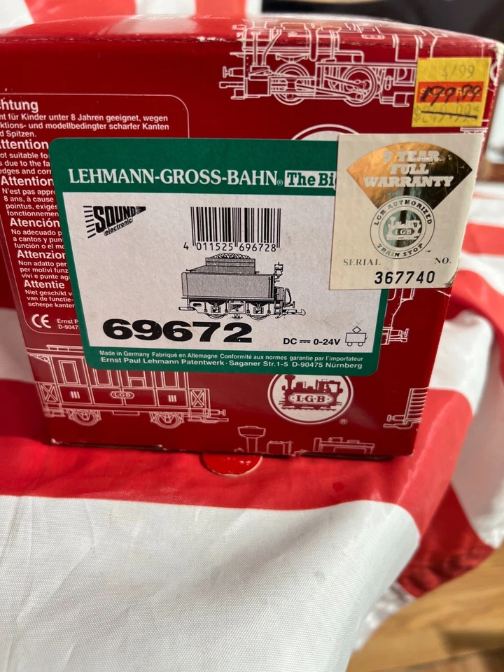 LGB 69672 POWER TENDER W/ SOUND    RARE   NEW - Image 2 of 2