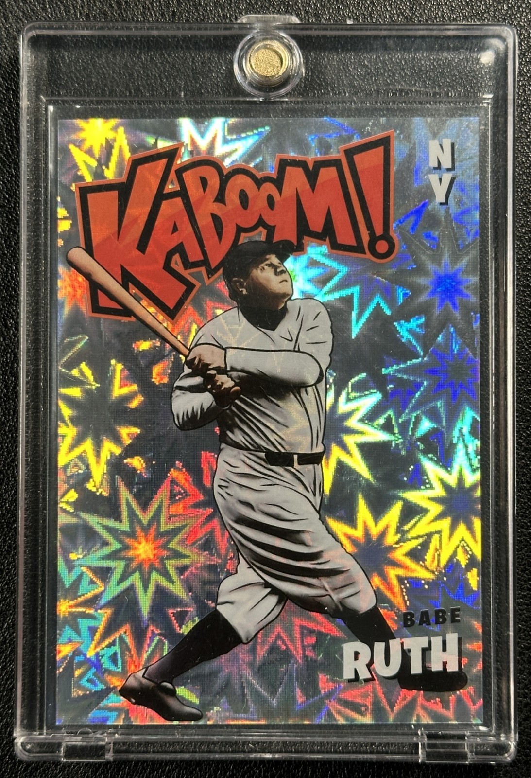 BABE RUTH 2022 PANINI ABSOLUTE BASEBALL #K-BR KABOOM SSP YANKEES