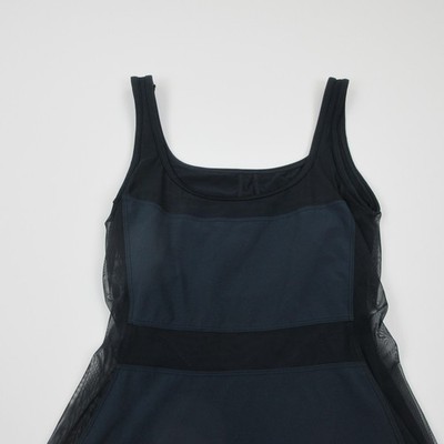 Nike Dri-FIT Tennis Dress Womens Small Blue Challange Court Mesh Built-In  Short | eBay