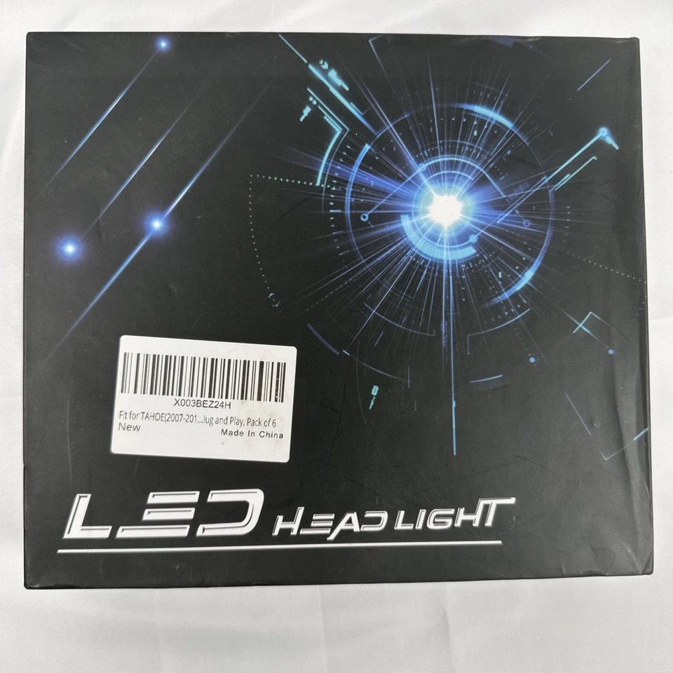 Juego de faros LED para Chevy Tahoe 2007-20? 9005/HB3, H11/H9/H8, niebla 5201/5202 Foto 4 de 4