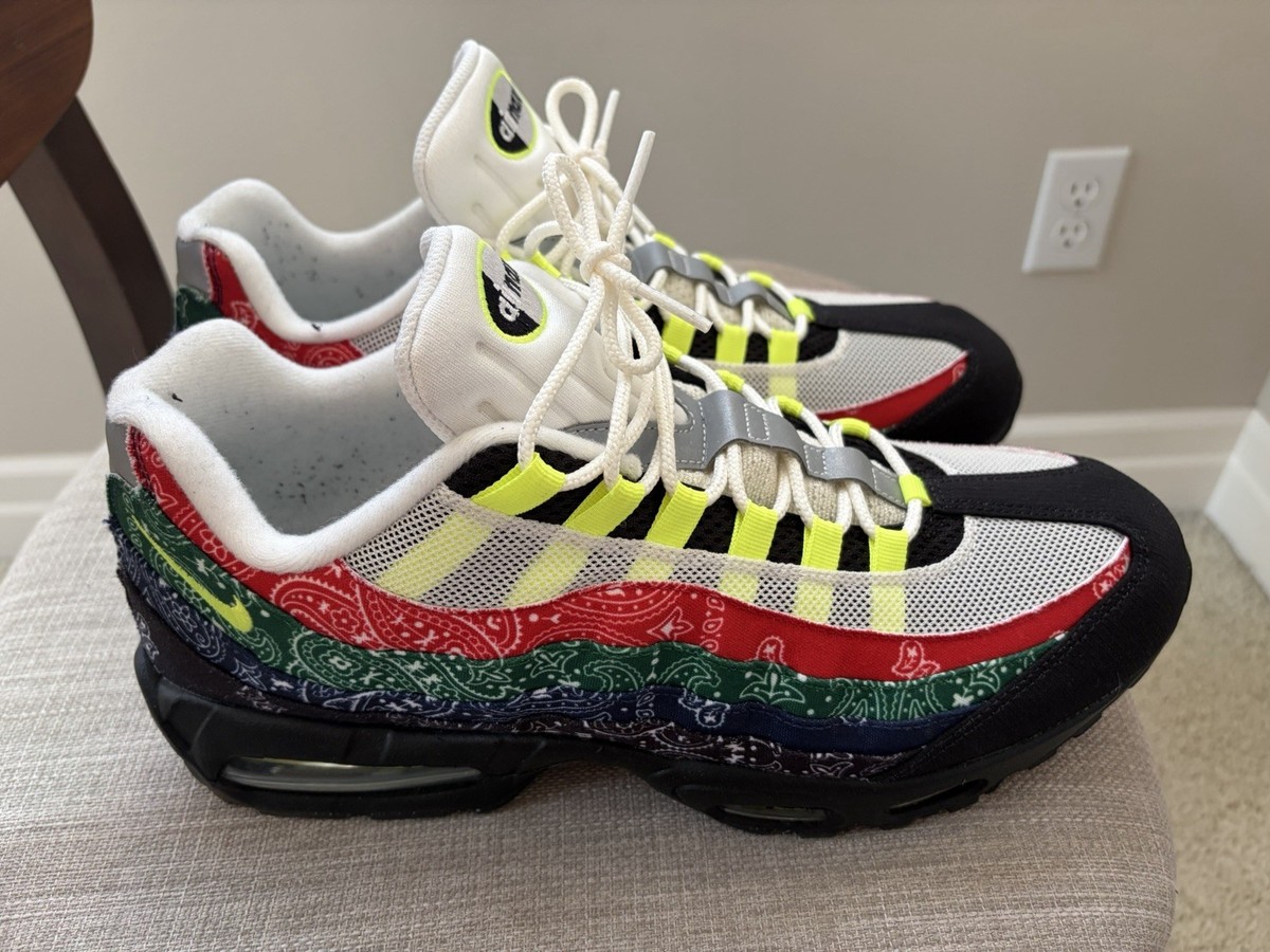 Nike Air Max 95 SP Bandana Paisley Size 14 IQ0620-100 OG Big