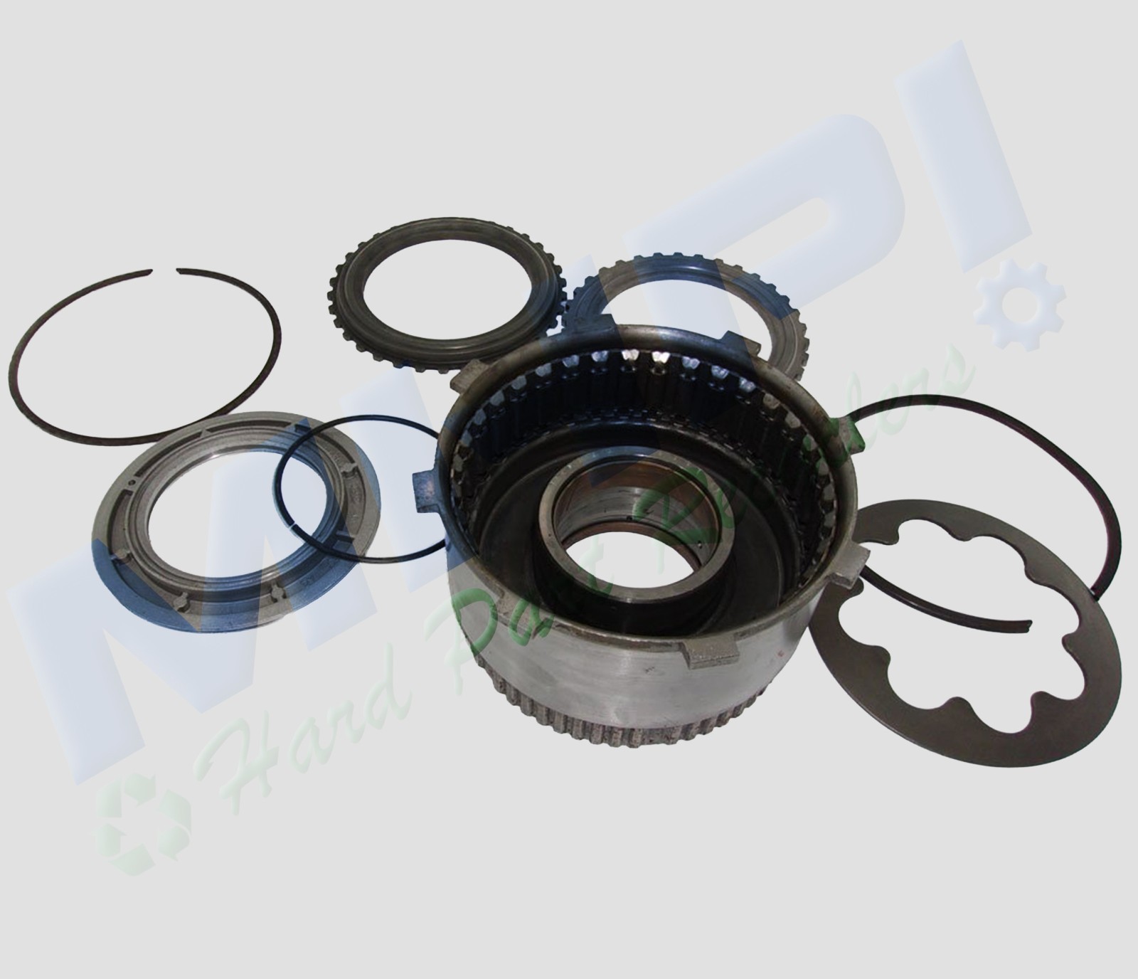 4R75W / 4R70W Reverse Drum, With Diode, Hardened Lugs, Loaded, Ratchet ...