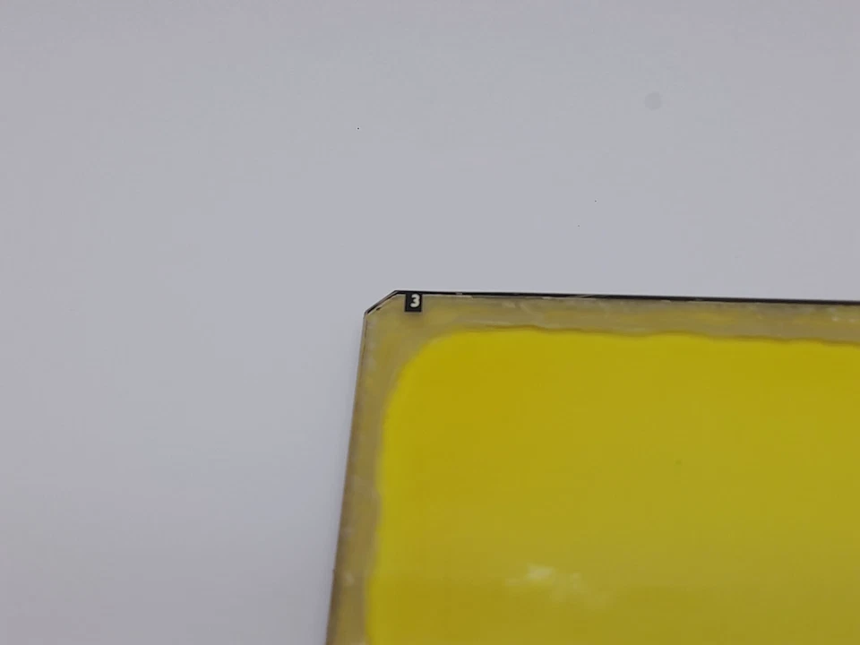 KODAK WRATTEN YELLOW 3 4X4" SQUARE GLASS MOTION PICTURE FILTER IN ITS BOX - Image 4 of 4