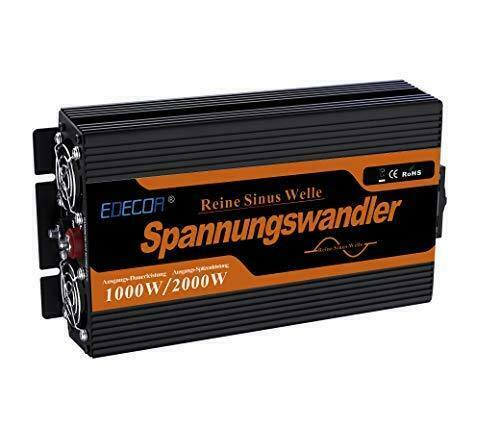 Convertitore Corrente Inverter Onda Sinusoidale Pura 3000W/6000W - 12V A 120V Con Telecomando E Display LCD Alimentatore Auto Camper - Foto 5