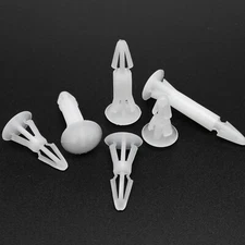 50pc Nylon Plastic Standoff Spacer Rivet Push In Fixed Support PCB Circuit Board