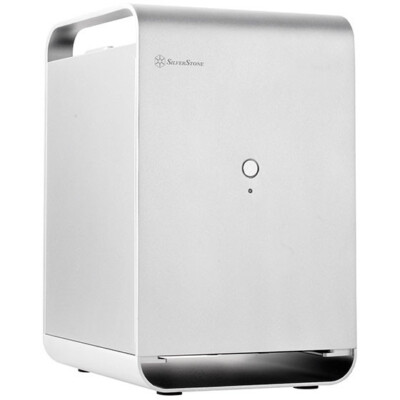 Silverstone CS01S (Silver) Mini-ITX Case 2x3.5inch/2x2.5inch Drive Storage