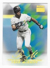 1999 Skybox Premium Fred McGriff Tampa Bay Devil Rays Baseball Card #186