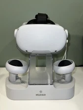 Meta Oculus Quest 2 128GB Advanced All-In-One VR Headset - White w/accessories