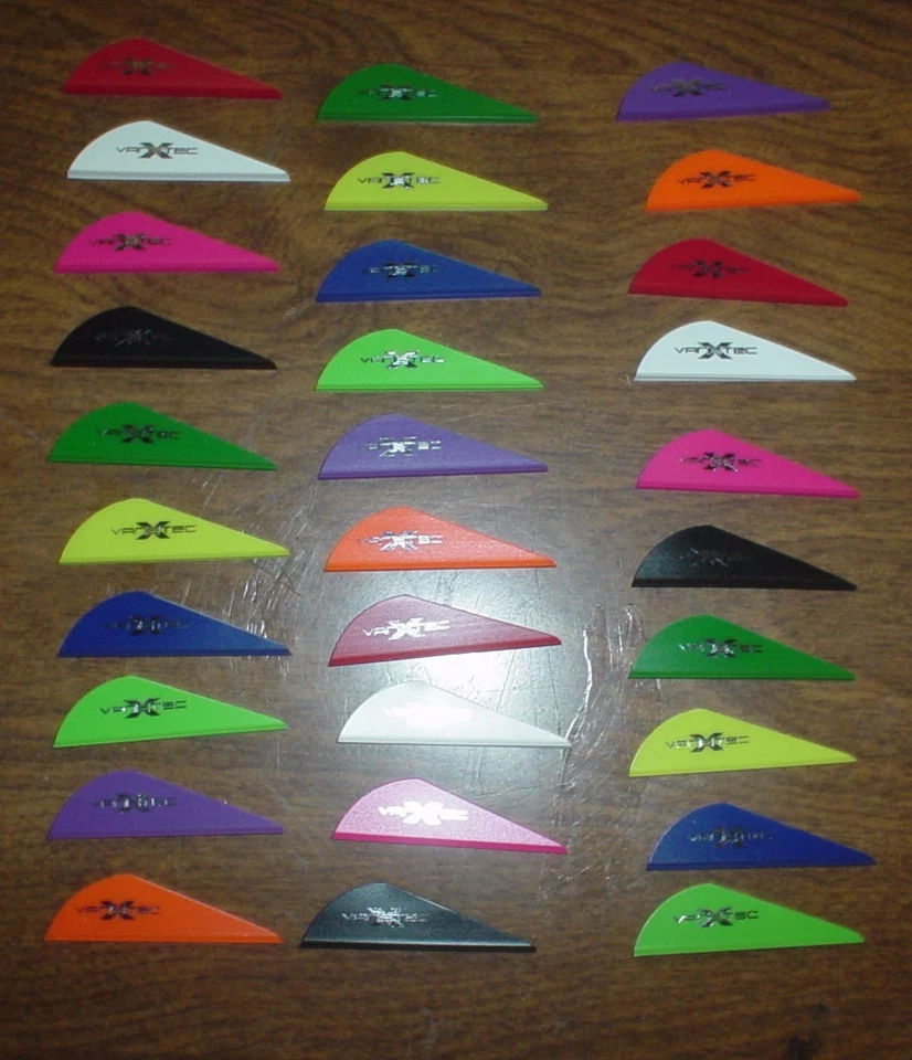 100 VaneTec 2" HP Vanes! BUILD YOUR BAG! green purple blue red black yellow more