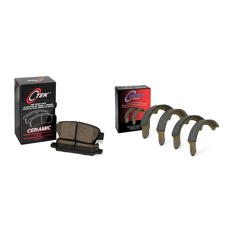 Juego de 2 pastillas de freno y zapatas de freno delanteras + traseras de cerámica para Suzuki Grand Vitara 2006 Foto 2 de 4