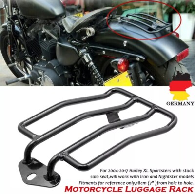 Motorrad Gepäckträger Solositz Luggage Fit Für Harley Sportster XL883/1200 X48