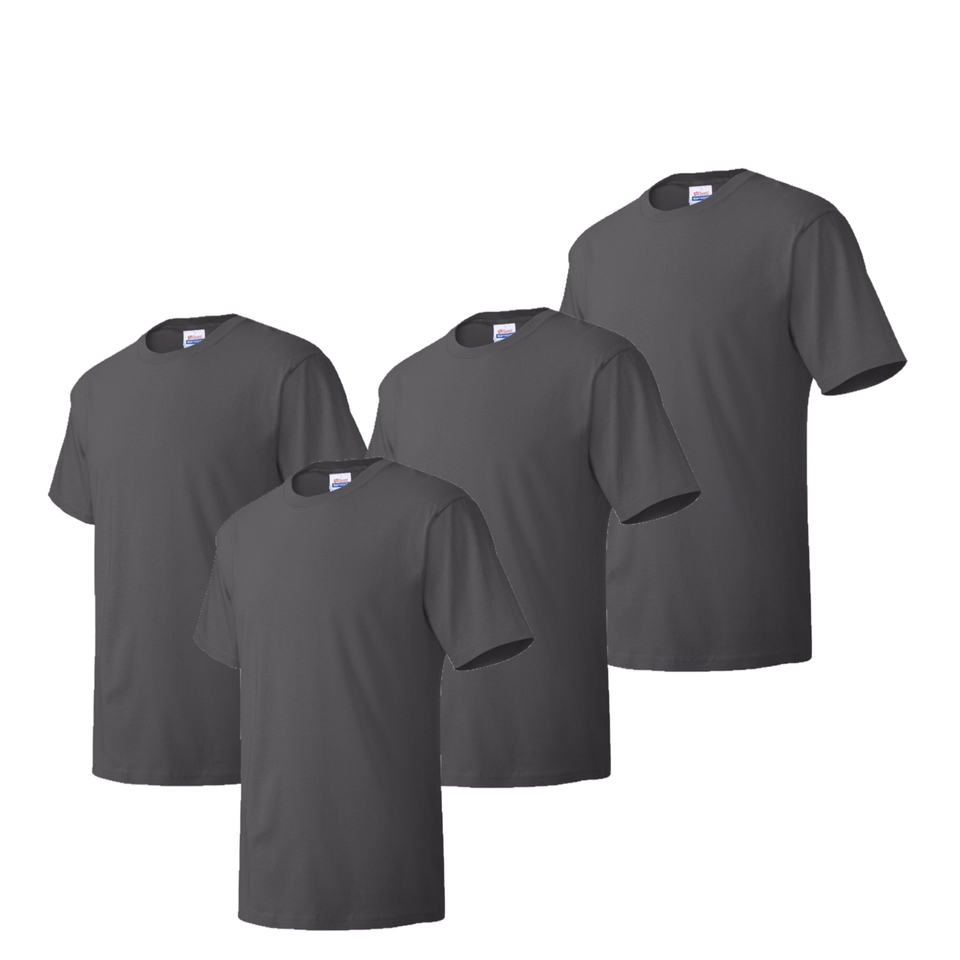 Hanes Comfortsoft Men Crewneck Short Sleeves Plain Cotton T-Shirt O5280 ...