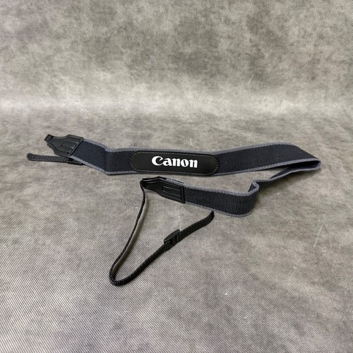 New Canon Neckstrap Strap for Camcorders Professional w/ leather pads Thick ends - Picture 2 of 3