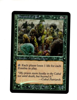 Shepherd of Rot Onslaught FOIL NM-/LP light clouding MTG Magic the Gathering