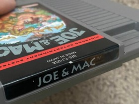 Joe & Mac (Nintendo NES, 1992) CART ONLY, TESTED, Free Shipping