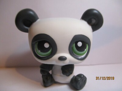 Figurine Littlest Pet Shop Hasbro - Panda N°594 Avec Aimant, Occasion