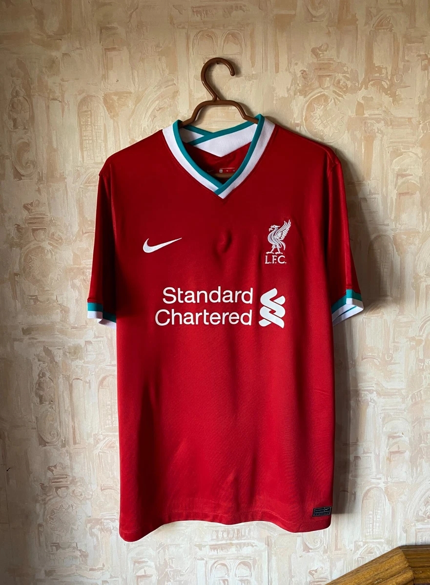 LIVERPOOL 2020/2021 HOME FOOTBALL SHIRT SOCCER CAMISETA NIKE RED size XL | eBay