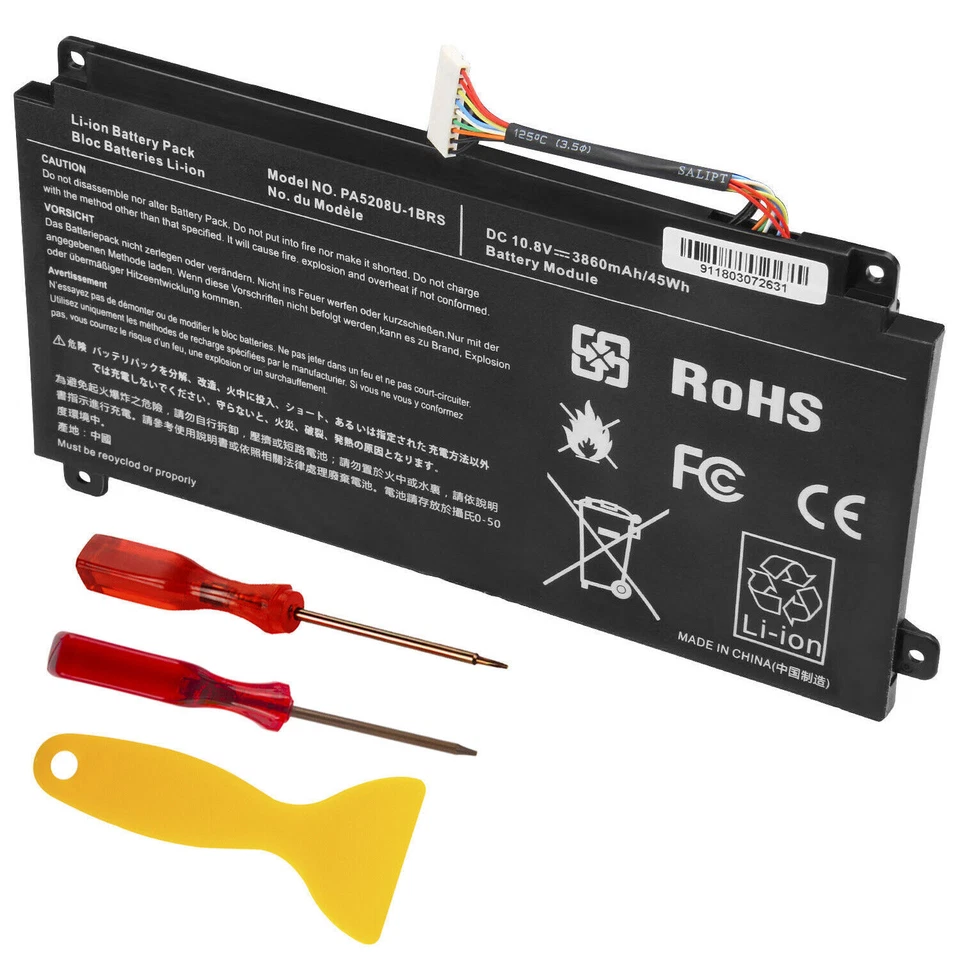 Batería PA5208U-1BRS para Toshiba Chromebook P55W-C5204 C5314 CB30-B3123 3860mAh  Foto 2 de 4