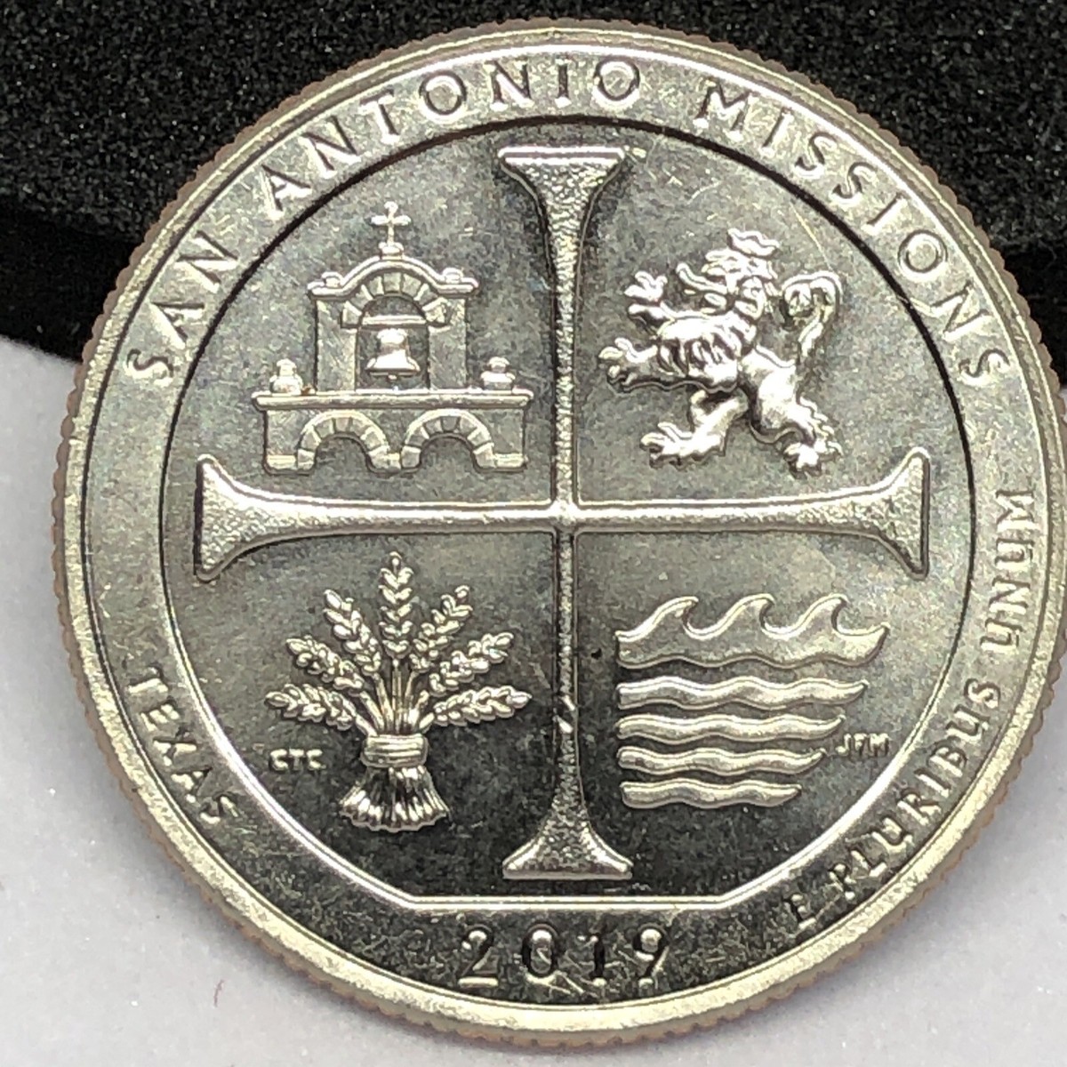 2019 D SAN ANTONIO MISSIONS TX QUARTER RARE COIN LOW MINTAGE