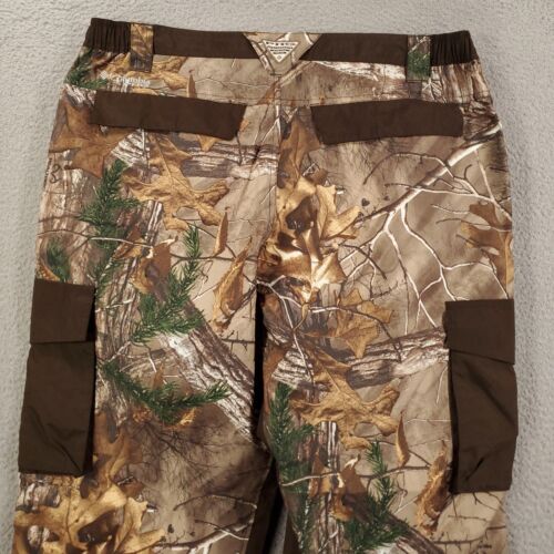 Columbia PHG Camo Pants 38x32 Hunting Realtree Xtra Lightweight Cargo Pockets - Picture 15 of 16