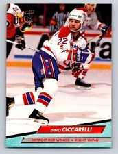 1992-93 Ultra  #47 Dino Ciccarelli Detroit Red Wings