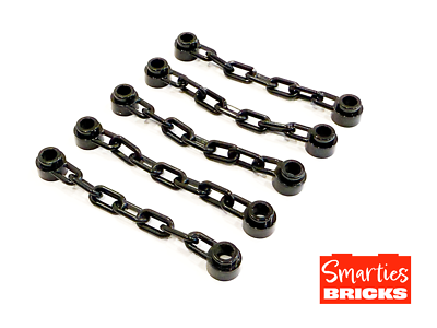 5 x Lego BLACK Chain 5 Links P/N 92338 NEW | eBay