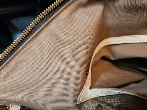 Auth Louis Vuitton Palermo GM M40146 Monogram Canvas 2way Tote Shoulder BrownBAG - Picture 13 of 13