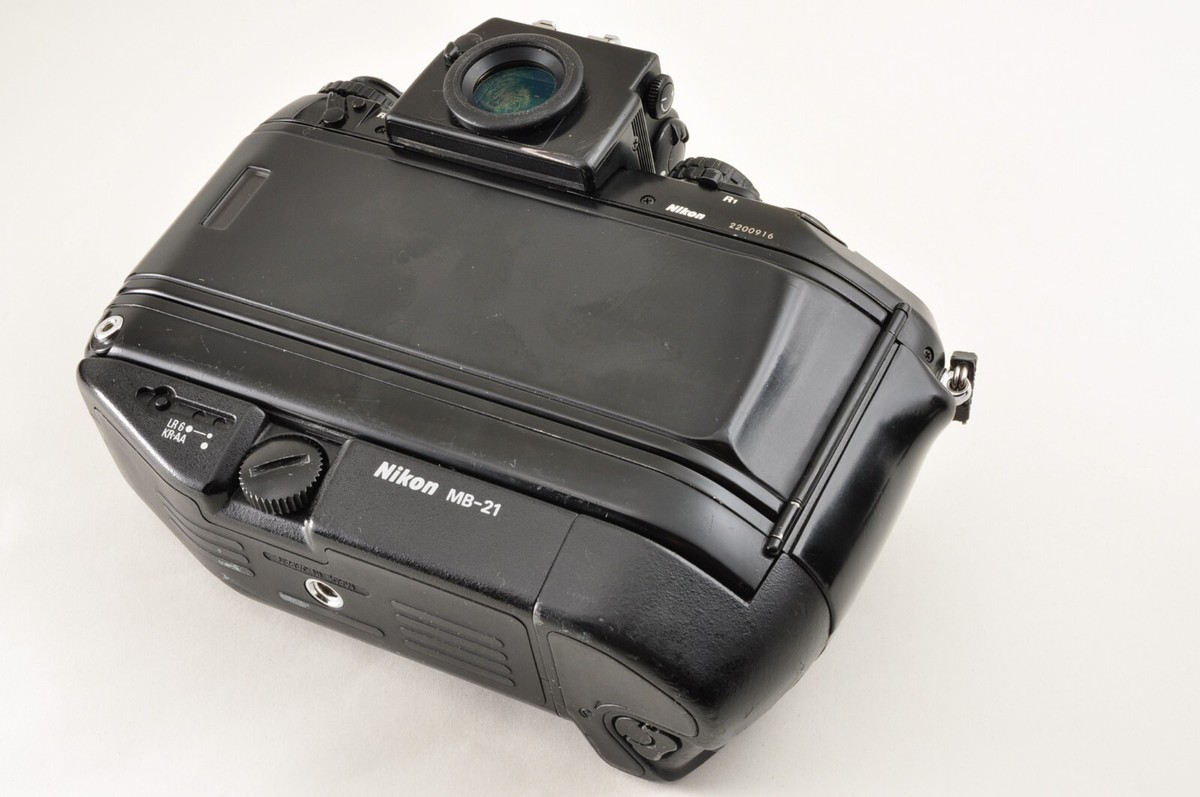 Nikon F4s F4S SLR Film Camera Body with MB-21 Battery Grip
