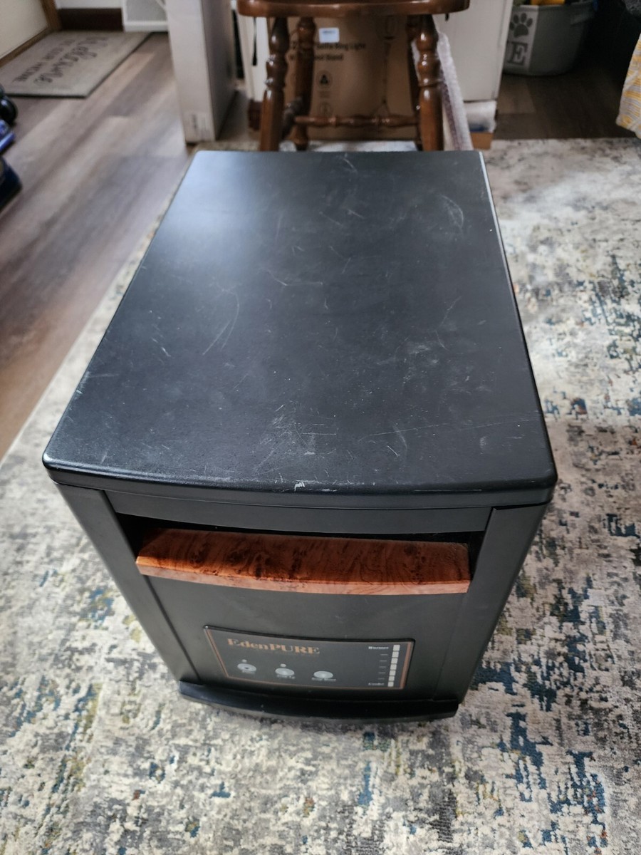 EDENPURE 1000XL QUARTZ INFRARED PORTABLE HEATER (NO REMOTE) WORKS