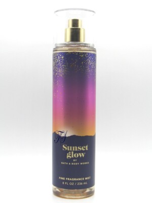 BATH & BODY WORKS SUNSET GLOW FRAGRANCE MIST BODY SPRAY 8 FL OZ
