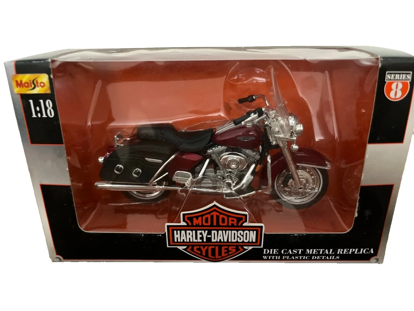 Harley-Davidson motos escala 1:18 Diecast Vintage Fabricación