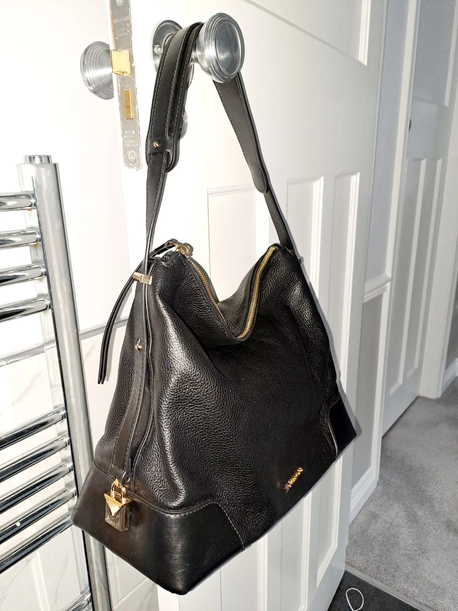 Michael Kors Black Bag Genuine Leather Brand New Unwanted Gift