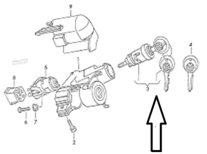 Blocchetto Accensione Avviamento Opel Agila 2008- 33970-62J00 FIR - Foto 4