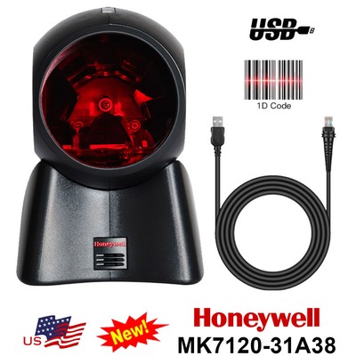 Honeywell MK7120-31A38 USB Orbit 7120 Omnidirectional Laser Barcode Scanner Kit