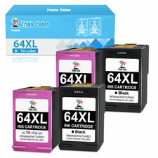 64 XL Ink Cartridges for HP ENVY 6220 6252 6255 6258 7132 7800 7855 7858 Lot