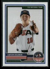 2023 Panini USA Baseball Stars & Stripes #22 Carson Bolemon