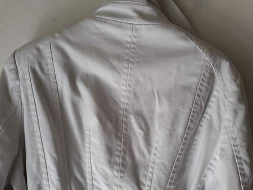 TRENCH DONNA ZARA BASIC COTONE COL. BIANCO COME NUOVO OFFERTISSIMA ESTATE - Foto 8 di 11