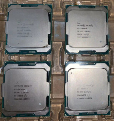 Intel Xeon E5-2630 V4 10 core 20 threads 25MB 2.20GHz LGA-2011-3 CPU processor