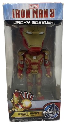 Funko Wacky Wobbler Iron Man 3 Avengers Initiative Bobble Head