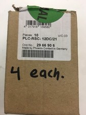 10PC NEW PHOENIX CONTACT PLC-RSC -12DC/21 module new old stock