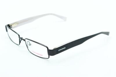 NEW CONVERSE WAIT FOR ME BLK BLACK AUTHENTIC FRAMES EYEGLASSES  46-16