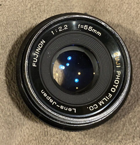 Fuji Fujinon 55mm f2.2 M42 Screw Mount Prime Lens *Excellent Condition *Read - Afbeelding 1 van 9