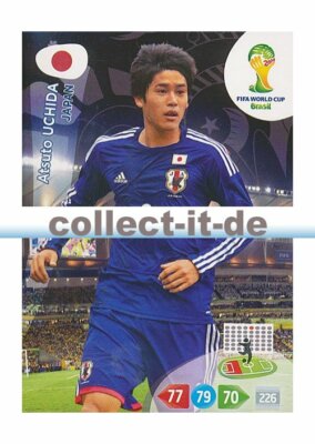 Panini Adrenalyn XL World Cup 2014 - 226 - Atsuto Uchida - Base Card