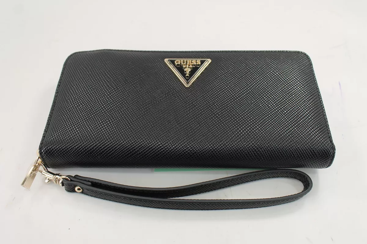 Guess Women's Laurel Wallet Large Zip Around - ZG850046 Black