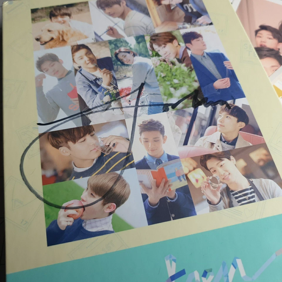 Seventeen First Letter Joshua SIGNED CD Album 2016 Photobook Stickers Cards - Image 2 of 4