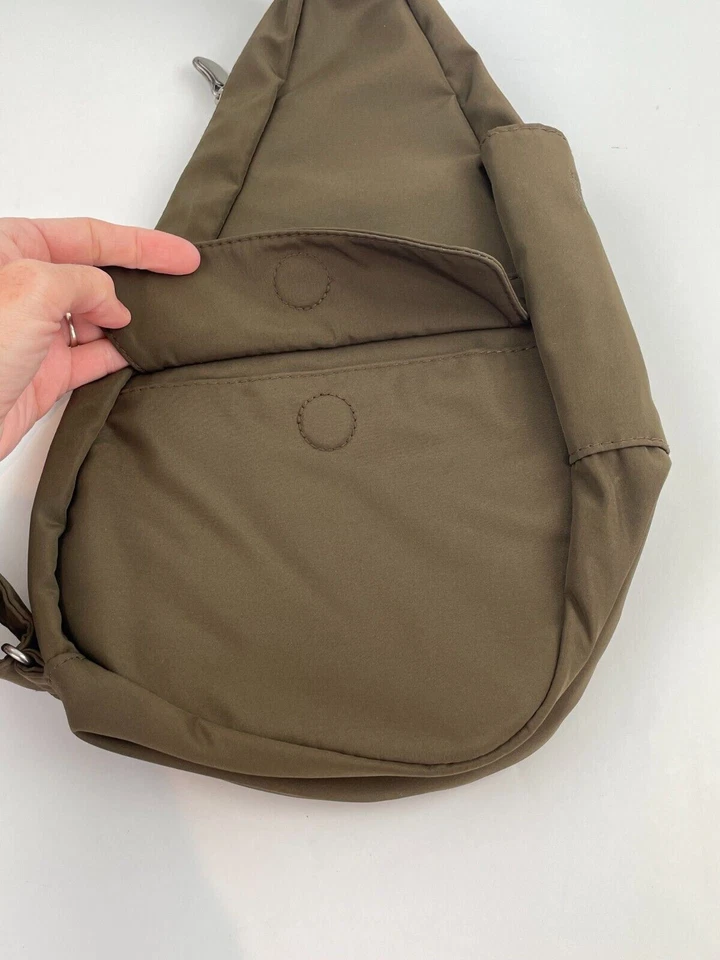 AMERIBAG Bolso Espalda Saludable Bolso Bandolera 15" Marrón Nuevo sin Etiquetas N7 Foto 4 de 4