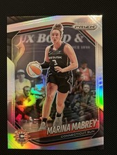 2025 Panini Prizm WNBA Marina Mabrey #18 Silver Prizm Connecticut Sun